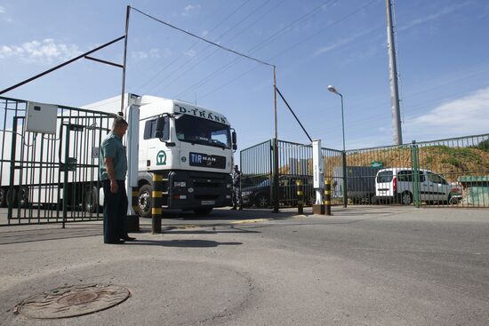 Каширский таможенный пост в подмосковном Домодедово