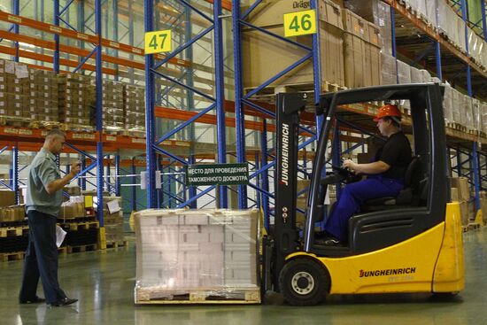 Каширский таможенный пост в подмосковном Домодедово