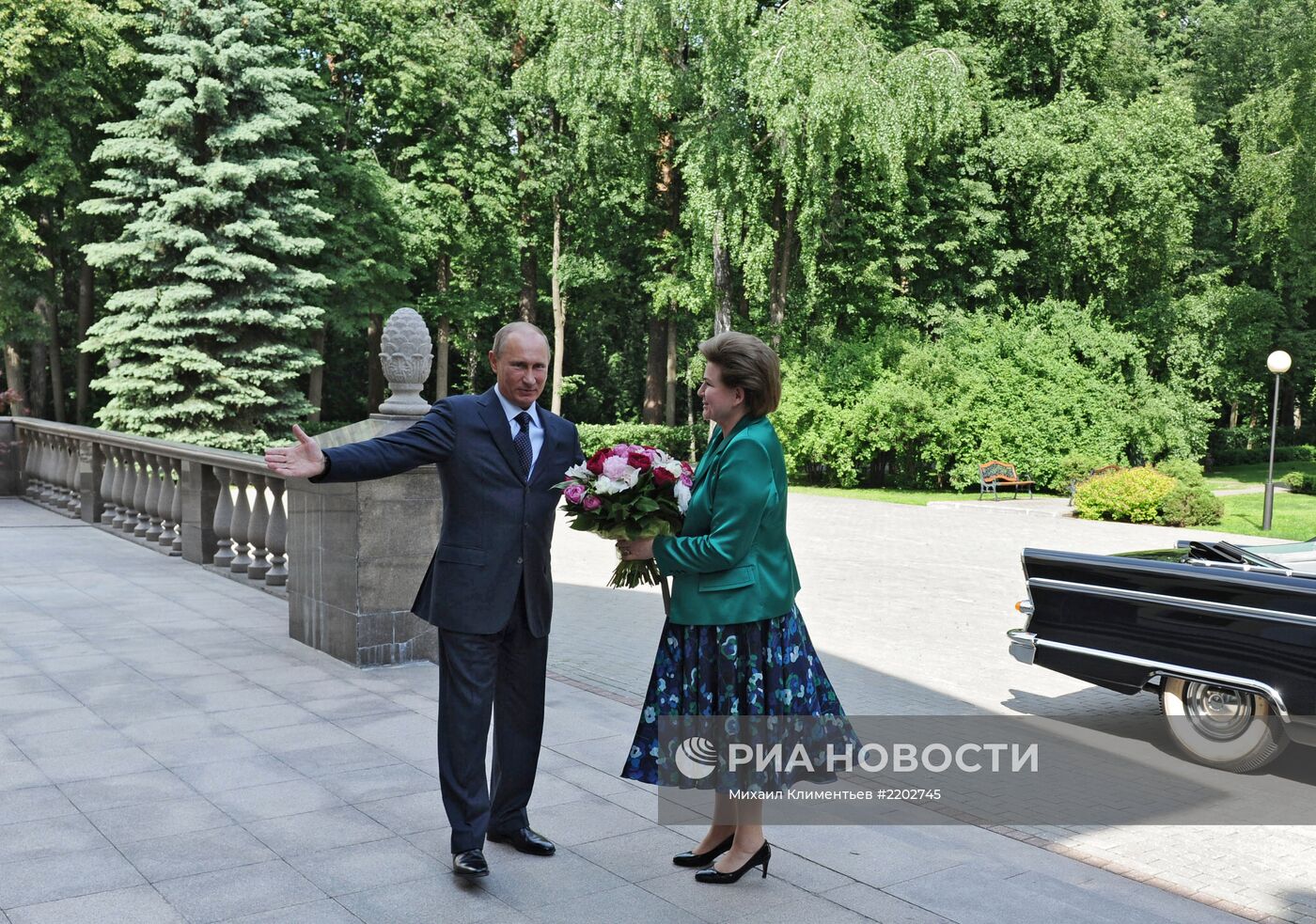 Встреча В.Путина с российскими космонавтами