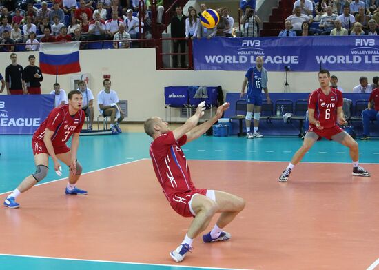 Волейбол. Мировая Лига. Матч Россия - Сербия