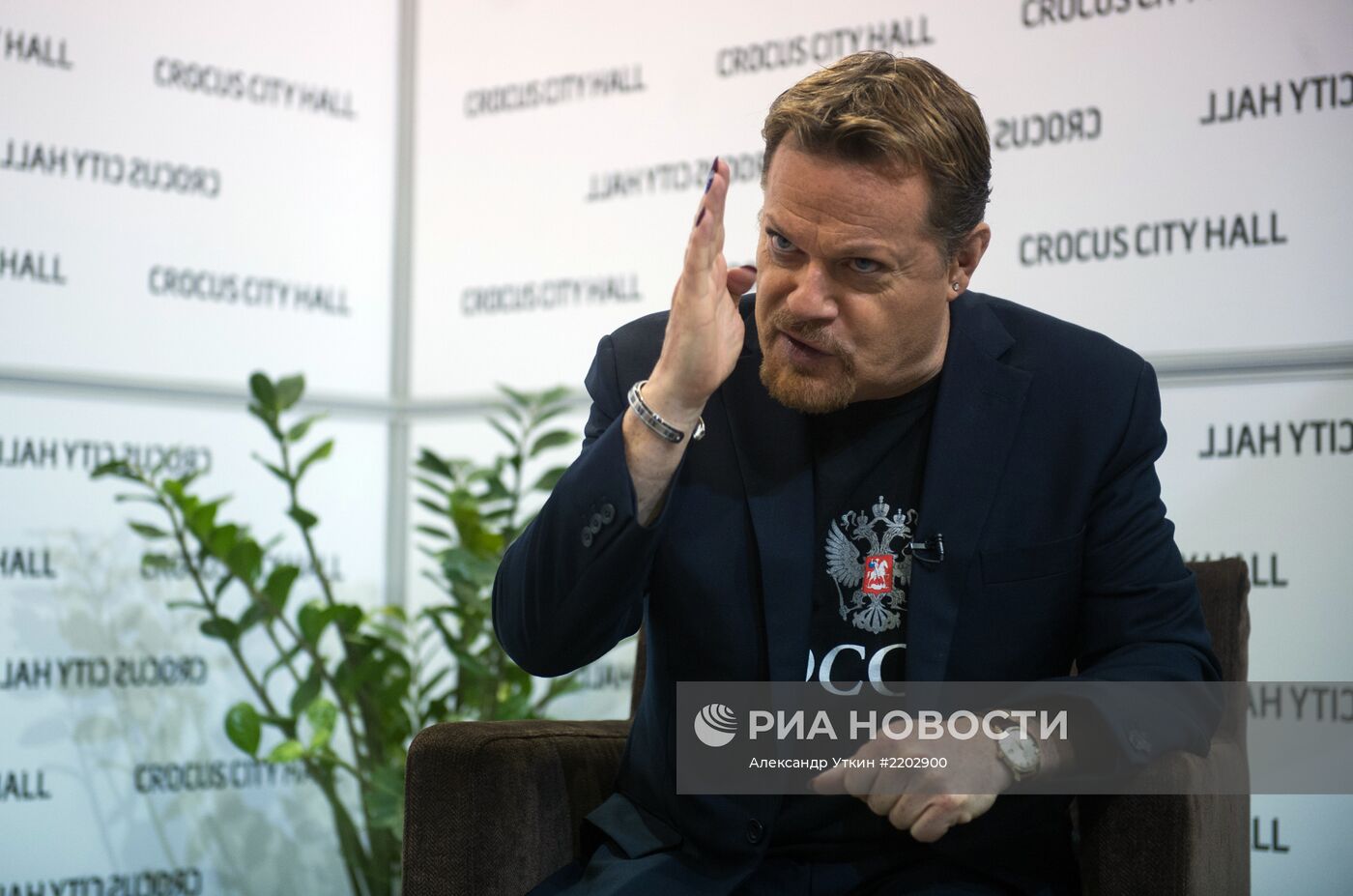 Английский комик Эдди Иззард выступил в "Крокус Сити Холл"