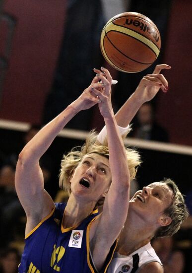 Баскетбол. Чемпионат Европы. Женщины. Матч Словакия – Украина