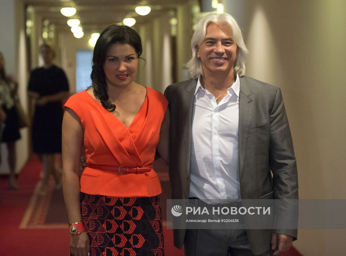 Пресс-конференция Анны Нетребко и Дмитрия Хворостовского
