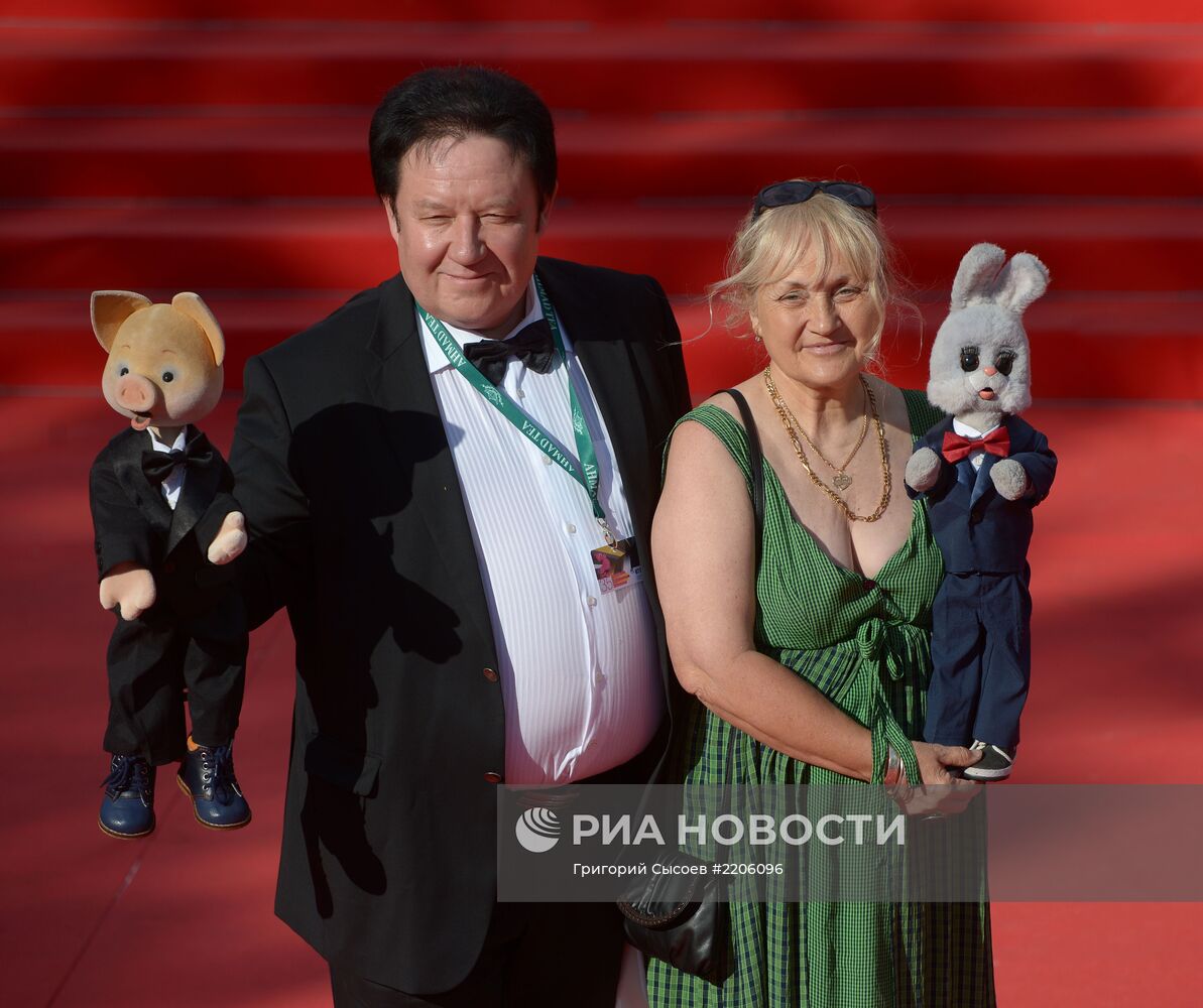 Церемония открытия 35-го ММКФ