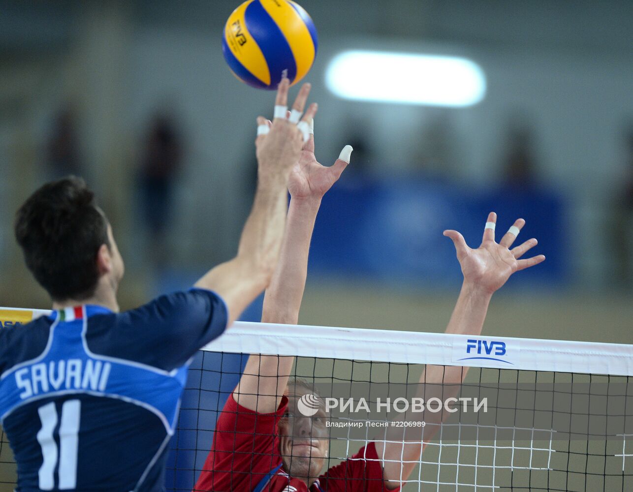 Волейбол. Мировая Лига. Матч Россия - Италия
