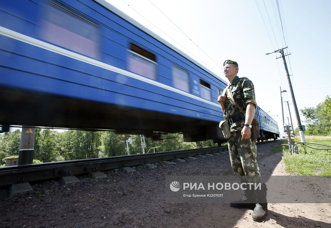 Служба на пограничной заставе "Брест" в Белоруссии