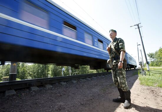 Служба на пограничной заставе "Брест" в Белоруссии