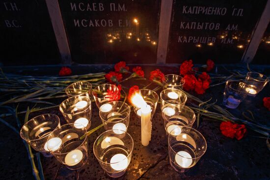 Мемориальная акция в День памяти и скорби в регионах России