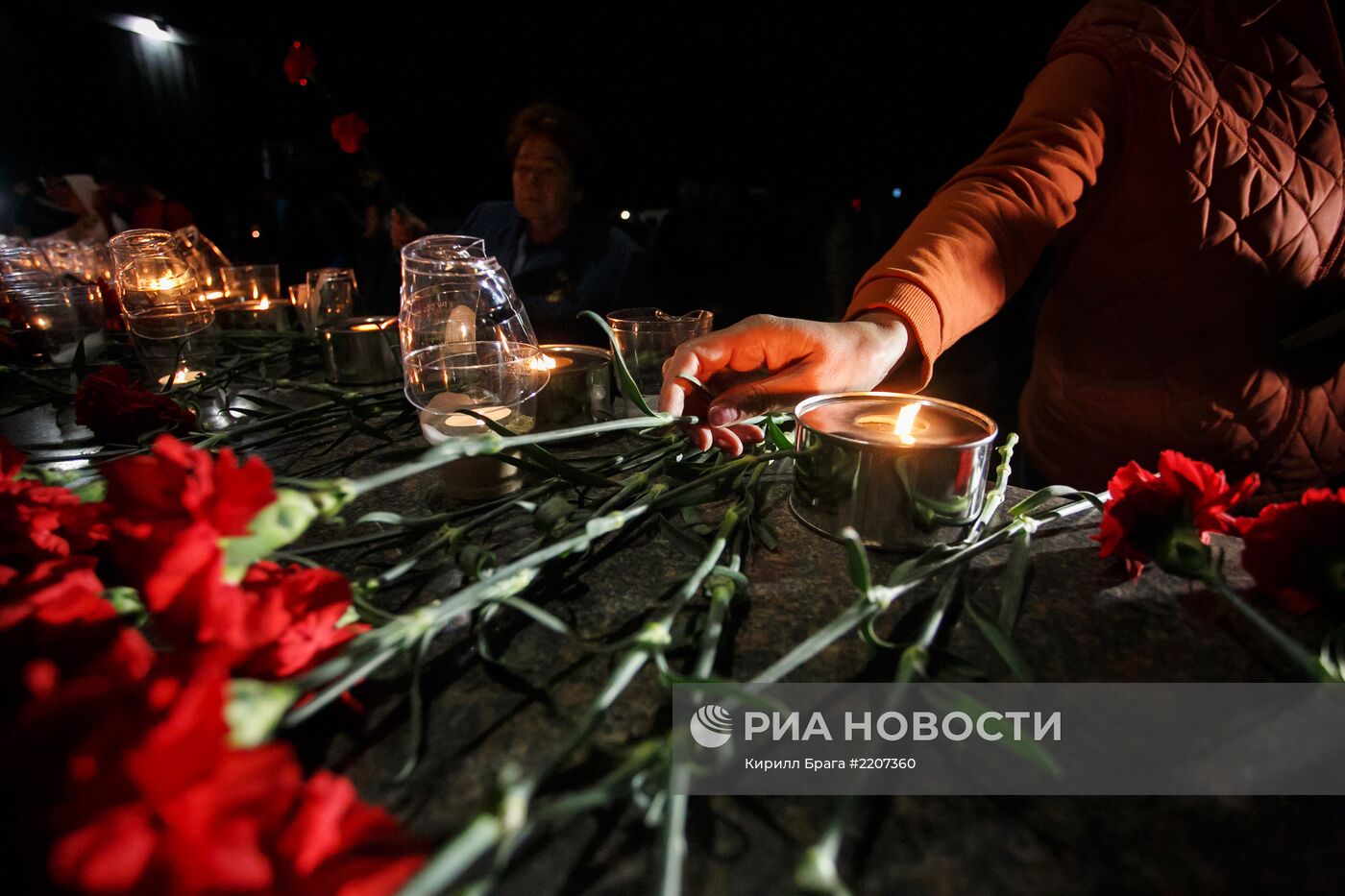 Мемориальная акция в День памяти и скорби в Волгограде