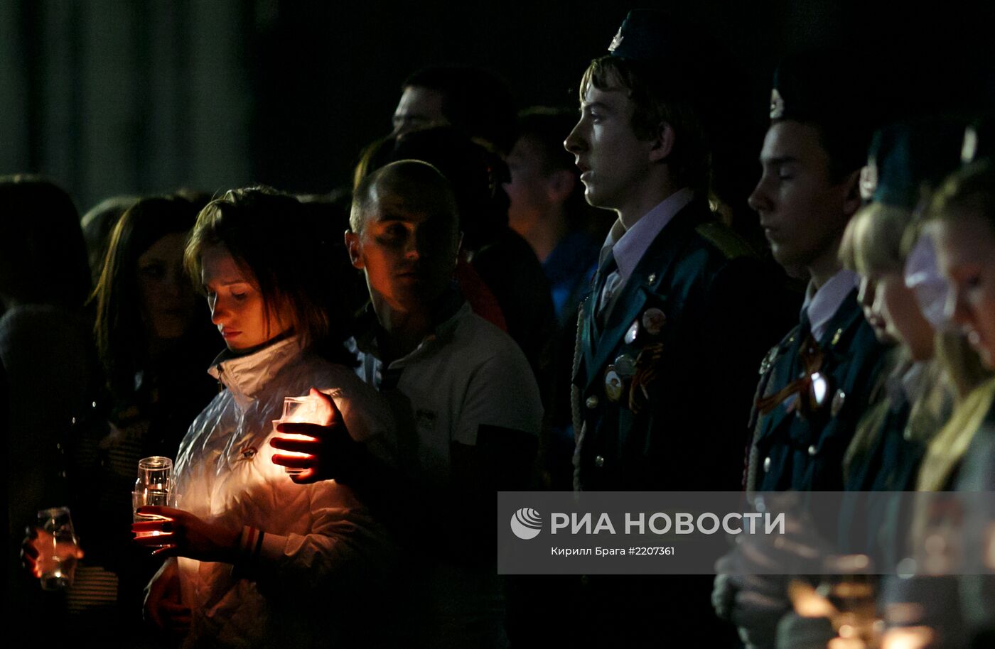 Мемориальная акция в День памяти и скорби в Волгограде