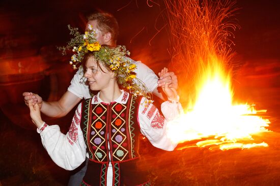 Праздник летнего солнцестояния Купалье отмечают в Белоруссии