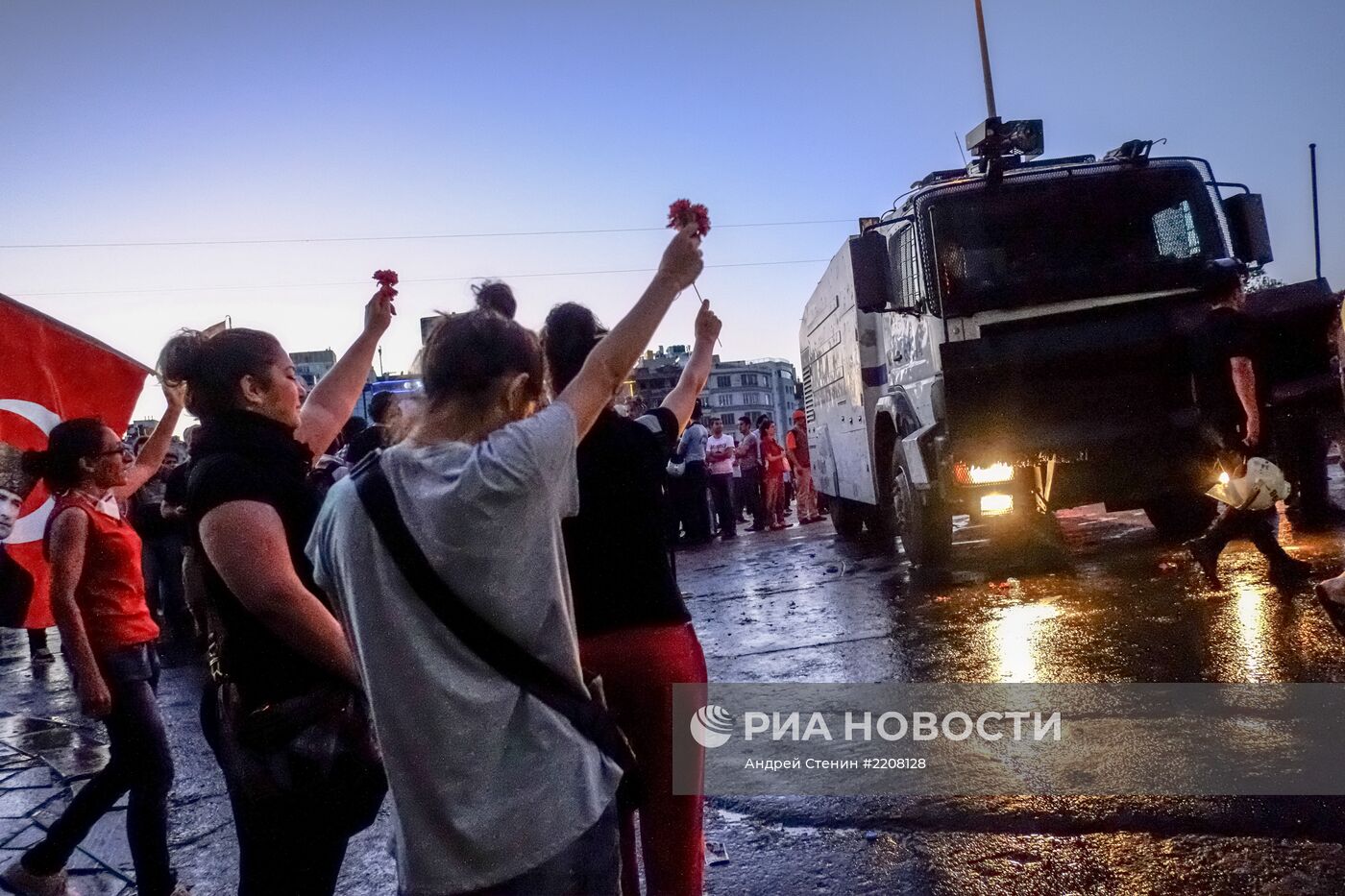 Протесты в Турции