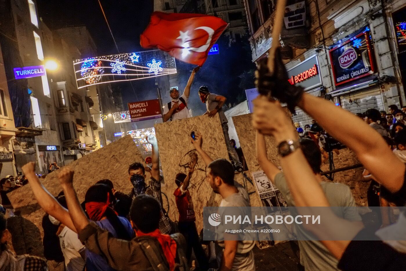 Протесты в Турции