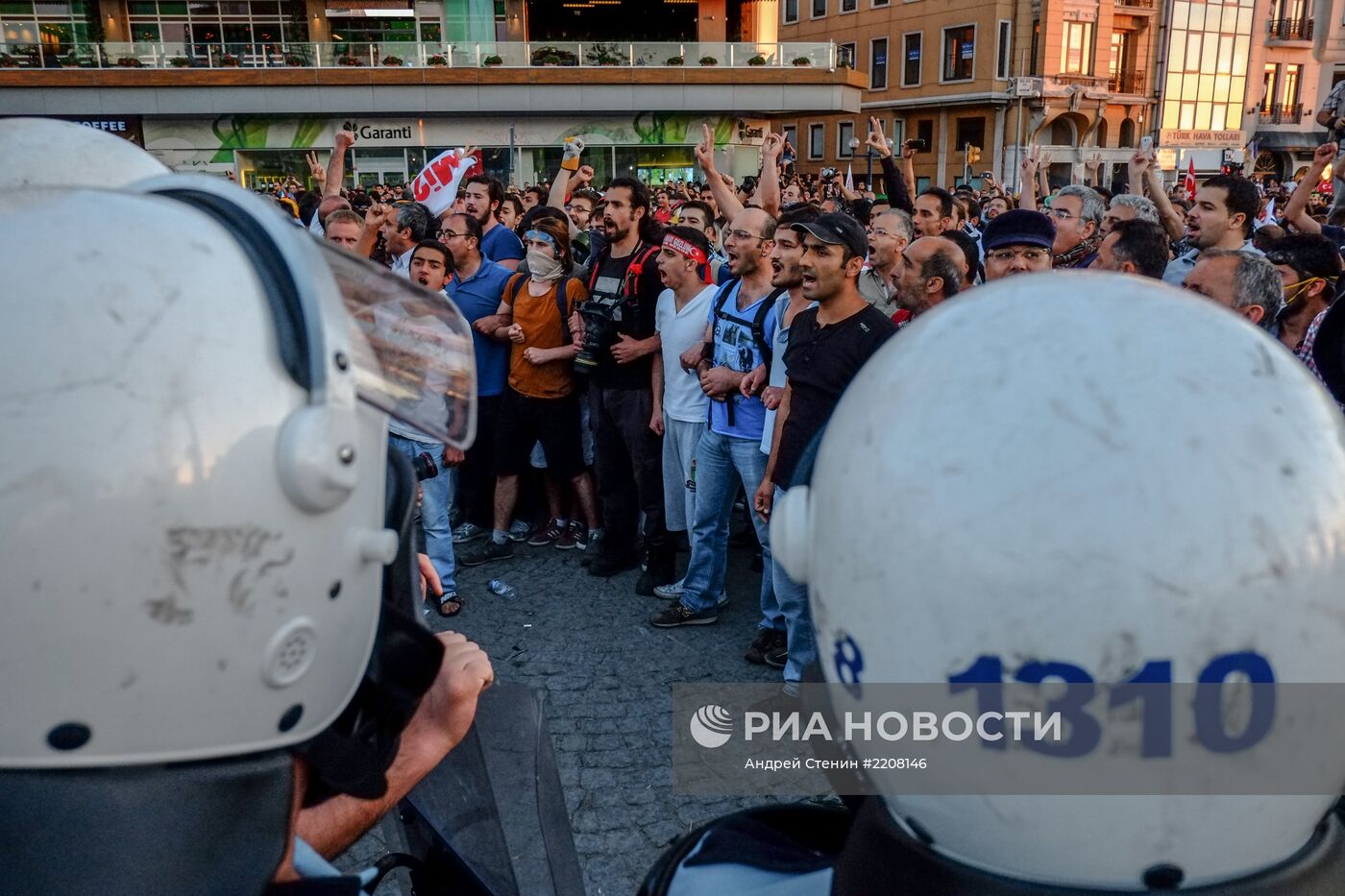 Протесты в Турции