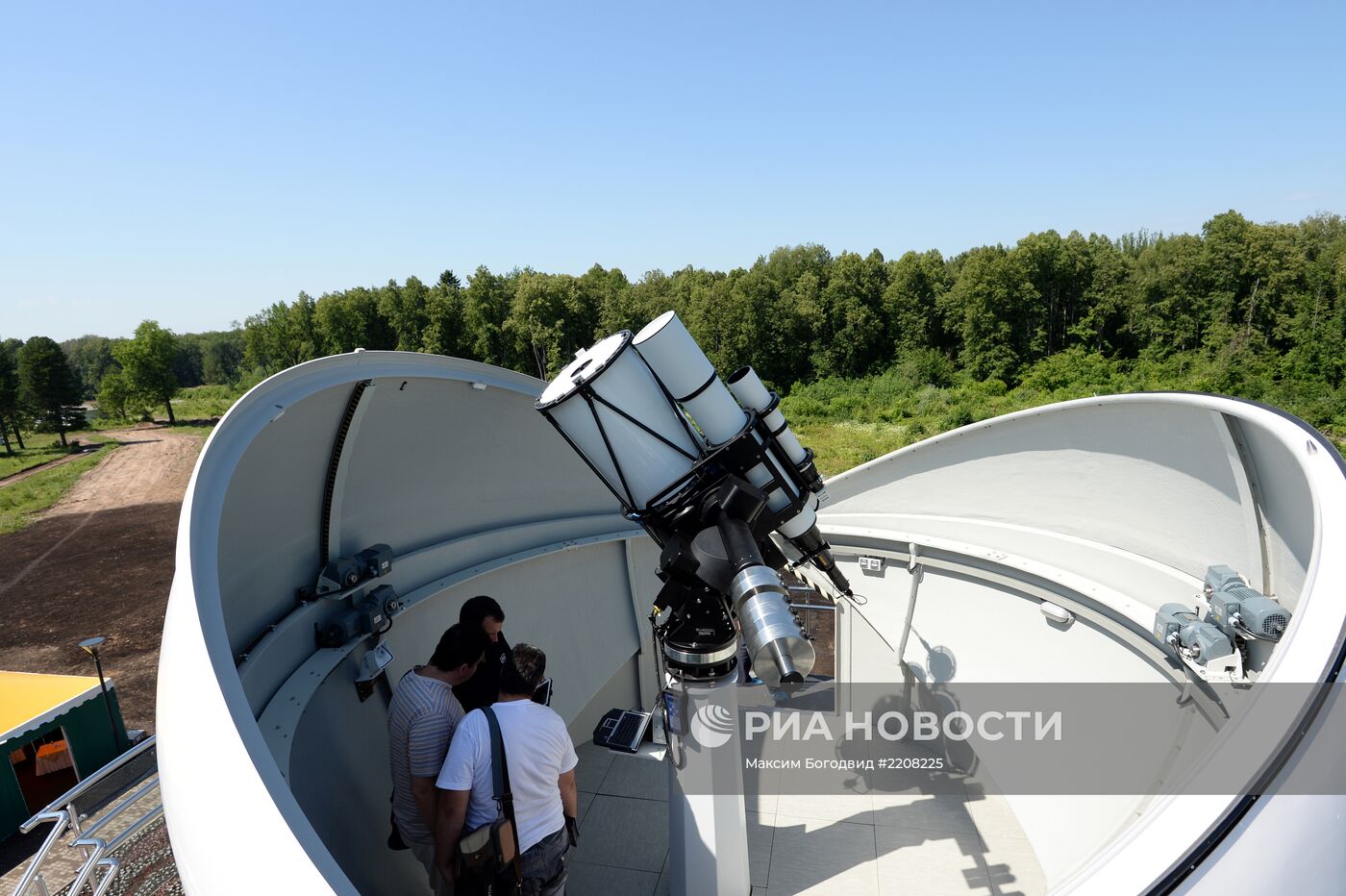 Открытие планетария Казанского университета