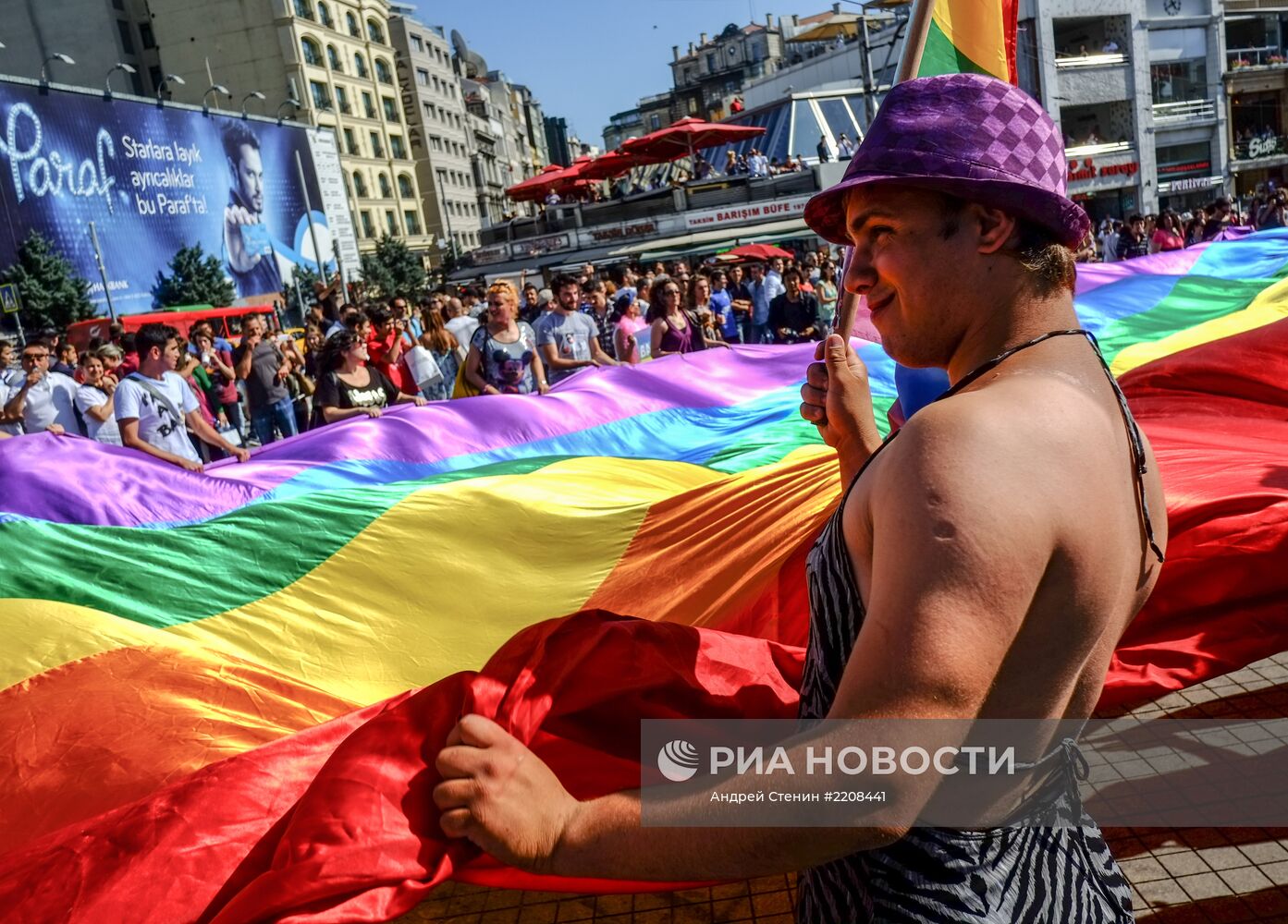 Гей-парад в Стамбуле | РИА Новости Медиабанк