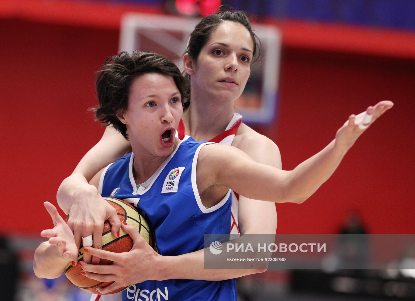 Баскетбол. Чемпионат Европы. Женщины. Матч Черногория - Италия