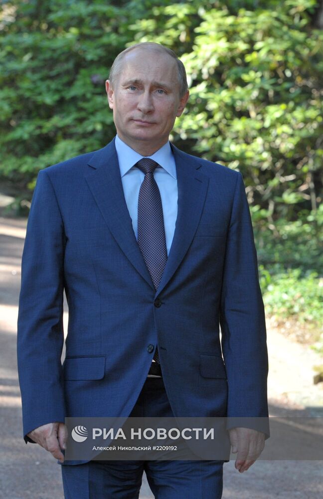 Визит В.Путина в Финляндию