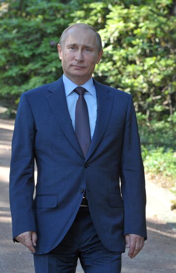 Визит В.Путина в Финляндию
