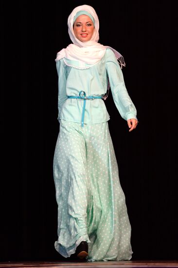 Фестиваль мусульманской моды Islamic clothes в Казани