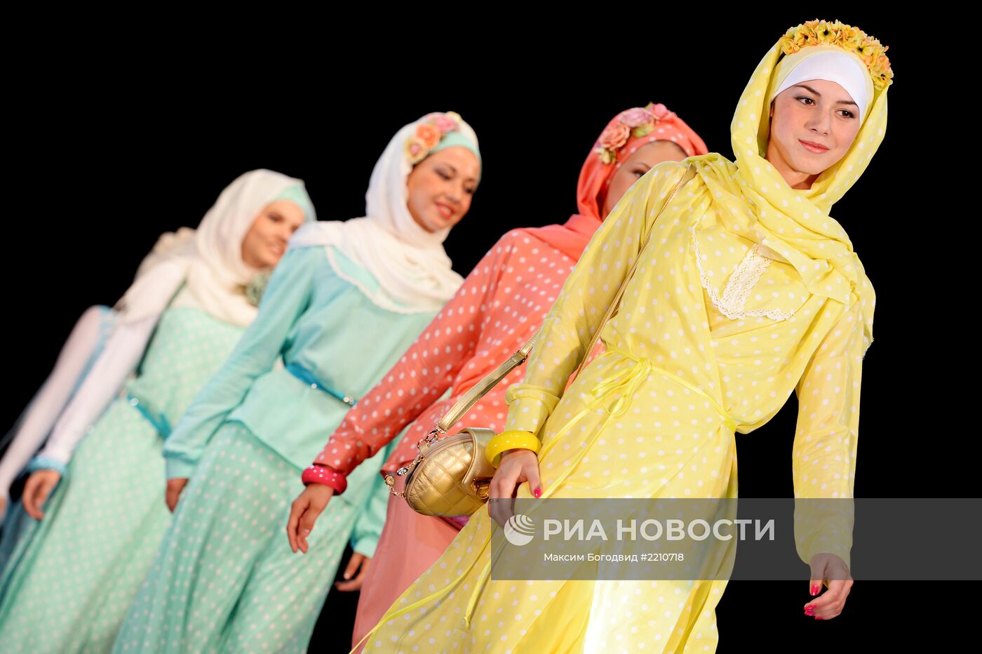 Фестиваль мусульманской моды Islamic clothes в Казани