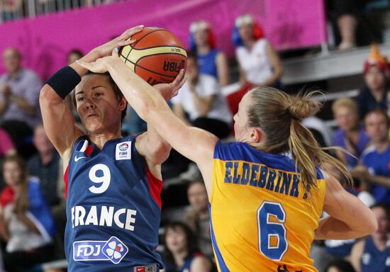 Баскетбол. Чемпионат Европы. Женщины. Матч Франция - Швеция