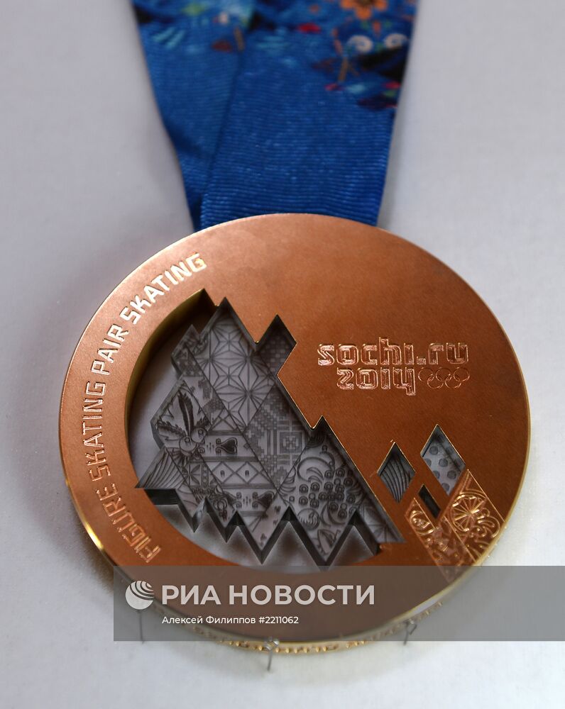 Производство медалей Олимпиады 2014