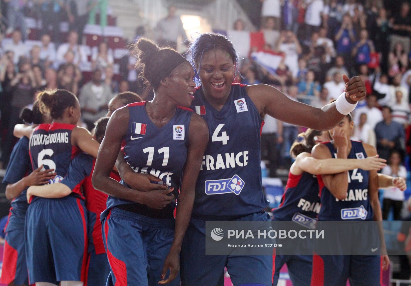 Баскетбол. Чемпионат Европы. Женщины. Матч Франция - Турция