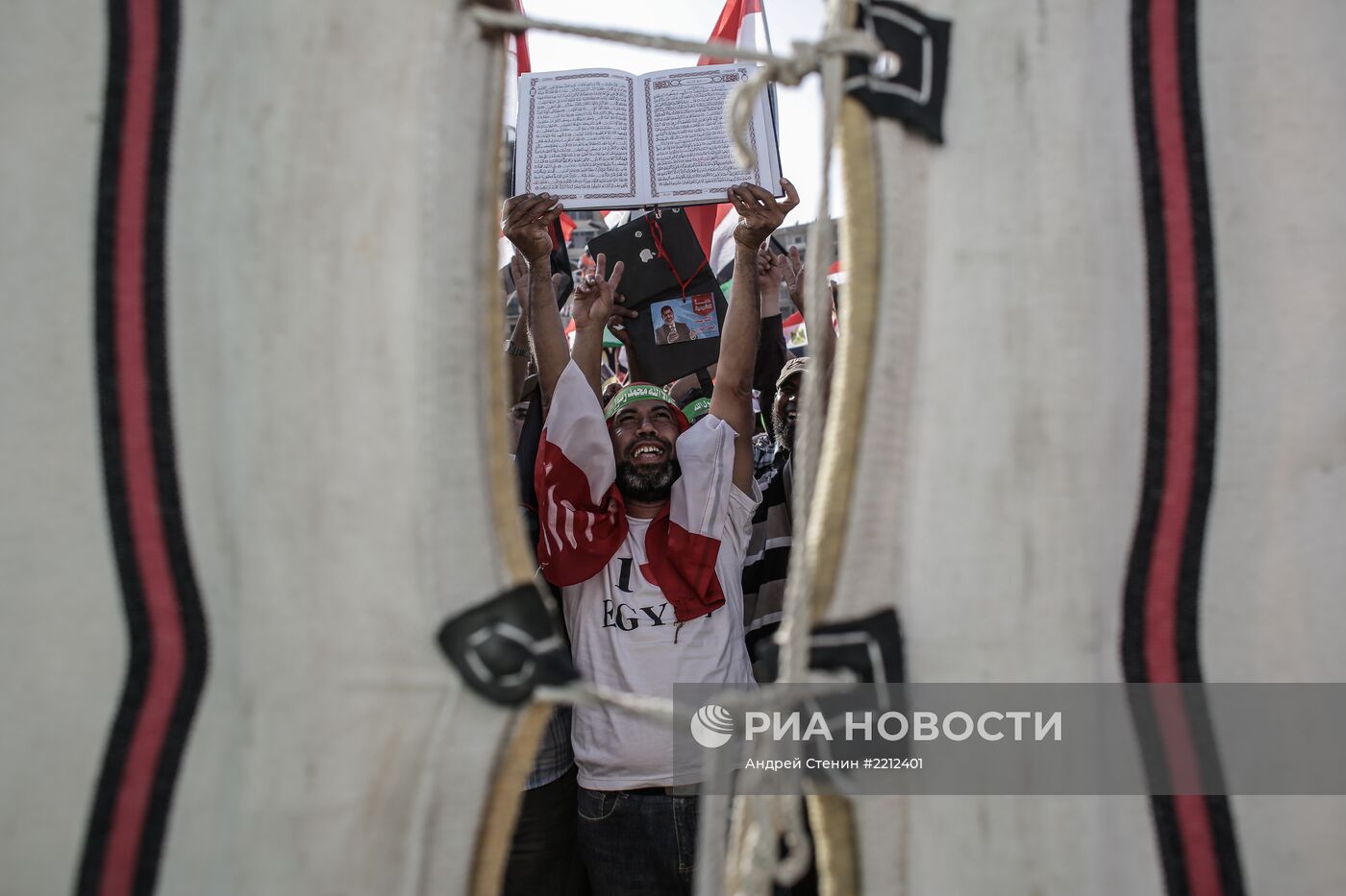 Митинги сторонников и противников президента М.Мурси в Каире