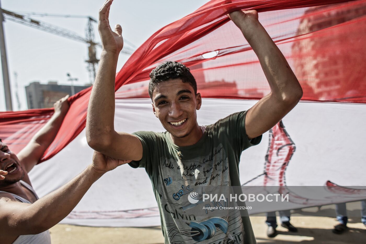 Митинги сторонников и противников президента М.Мурси в Каире