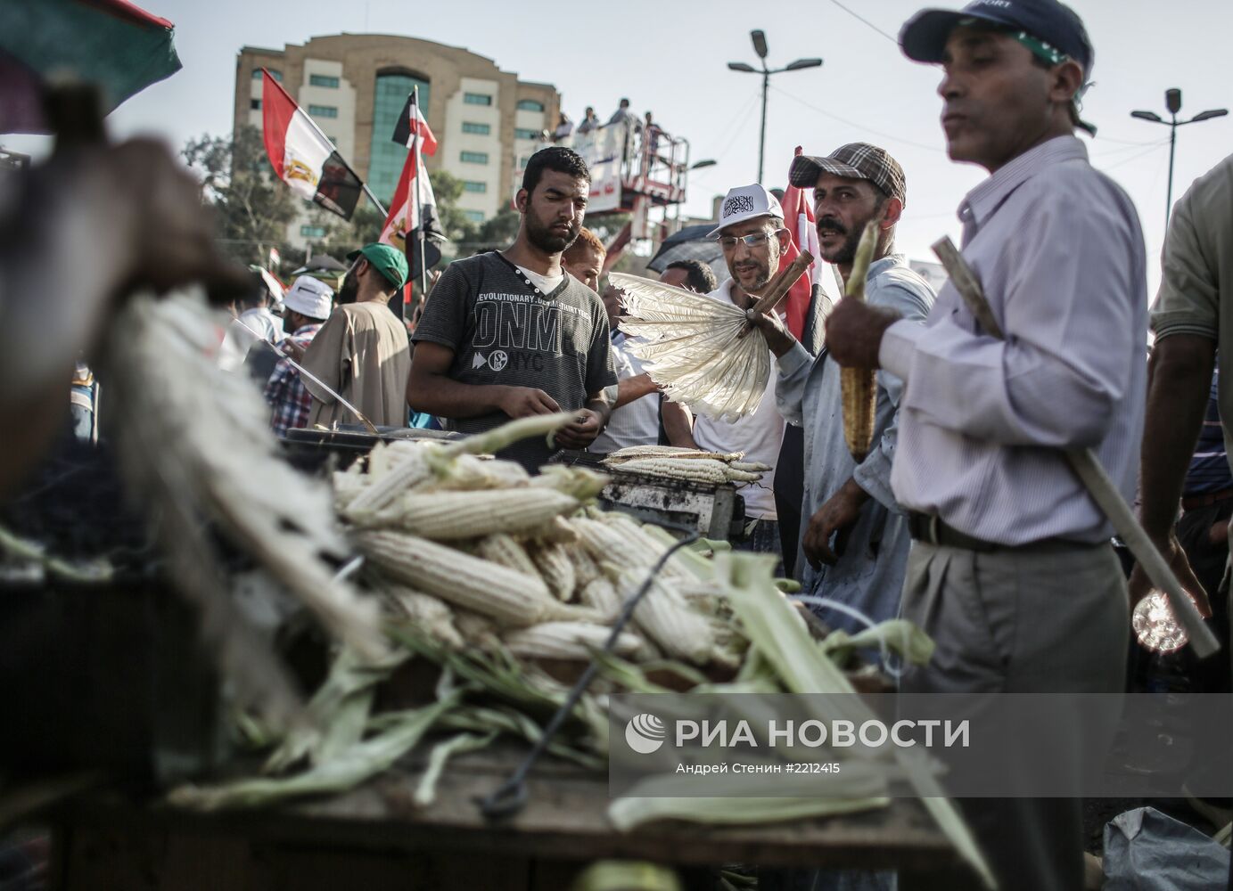 Митинги сторонников и противников президента М.Мурси в Каире