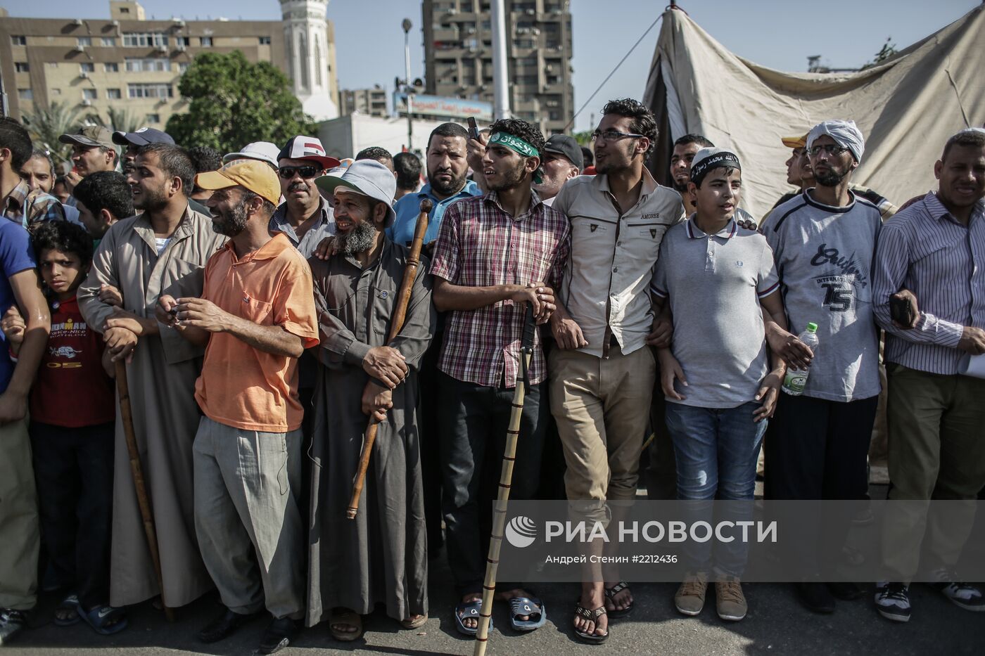 Митинги сторонников и противников президента М.Мурси в Каире