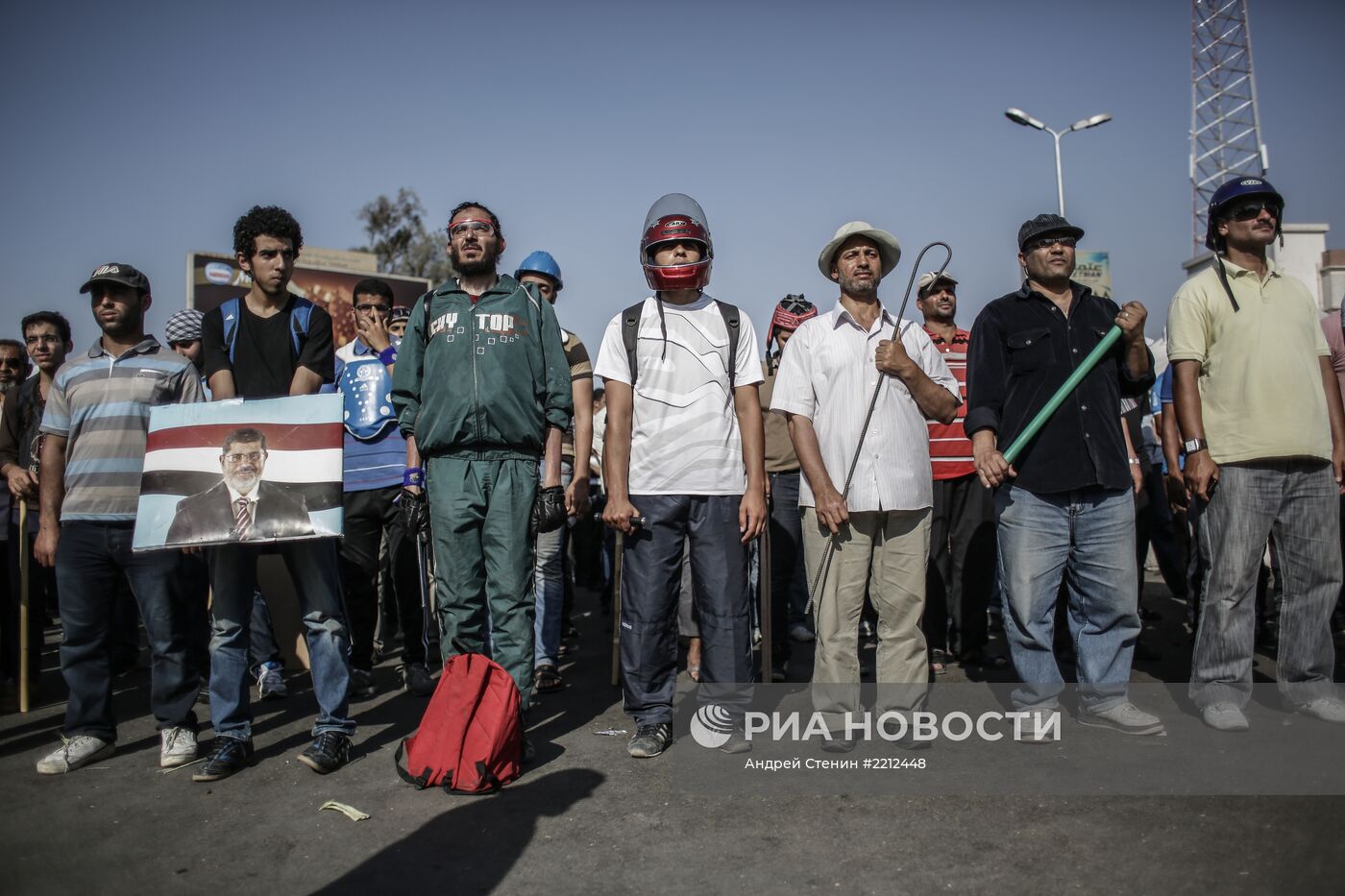 Митинги сторонников и противников президента М.Мурси в Каире