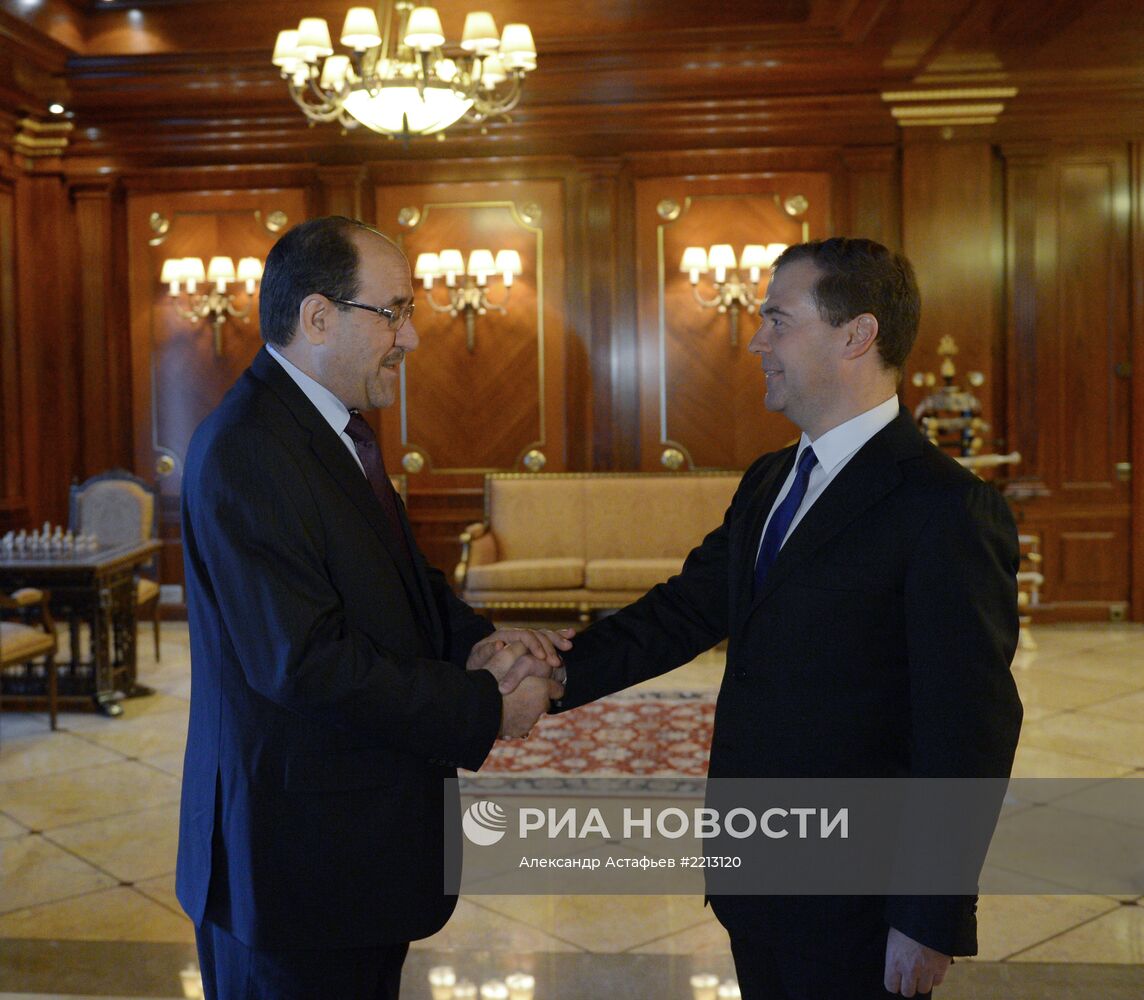 Встреча Дмитрия Медведева и Нури аль-Малики