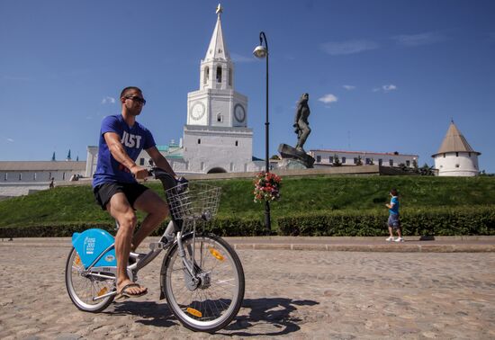 В Казани открылся прокат велосипедов Veli’K