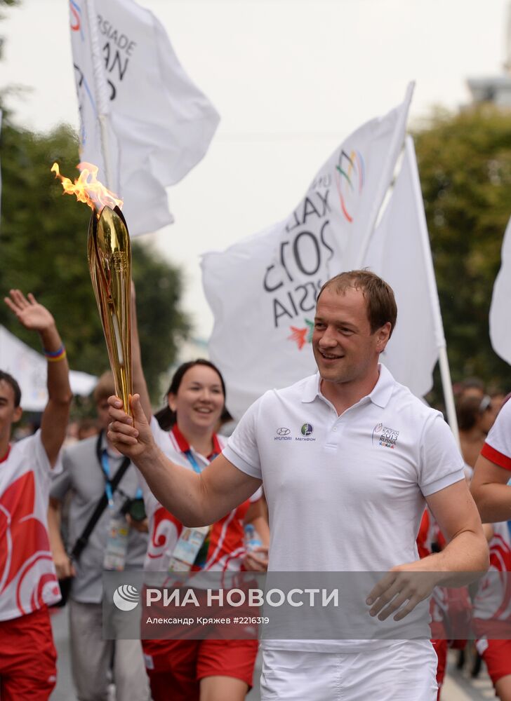 Универсиада. Эстафета огня. Казань