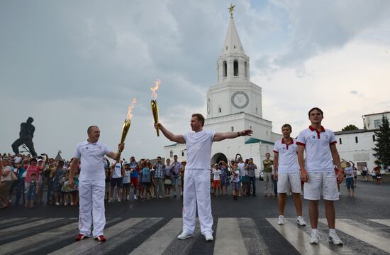 Универсиада. Эстафета огня. Казань