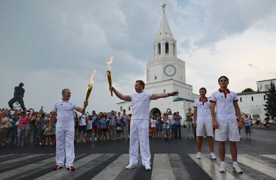 Универсиада. Эстафета огня. Казань