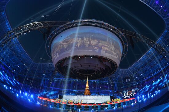 Церемония открытия XXVII Всемирной летней Универсиады 2013