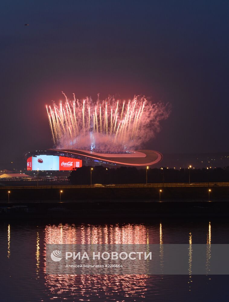 Церемония открытия XXVII Всемирной летней Универсиады 2013