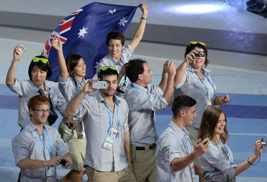 Церемония открытия XXVII Всемирной летней Универсиады 2013