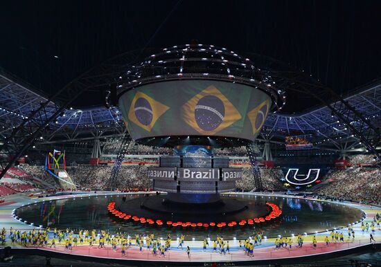 Церемония открытия XXVII Всемирной летней Универсиады 2013