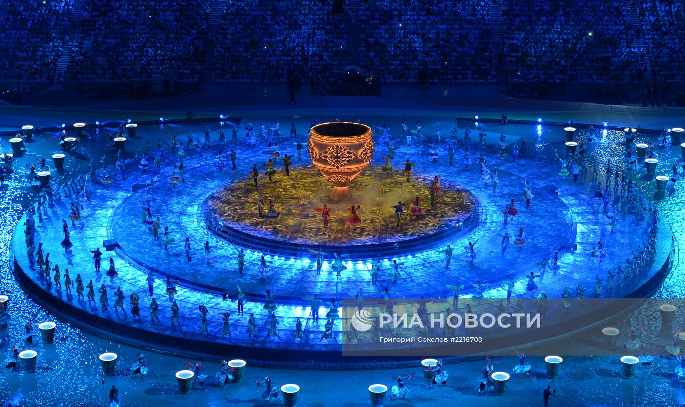 Церемония открытия XXVII Всемирной летней Универсиады 2013