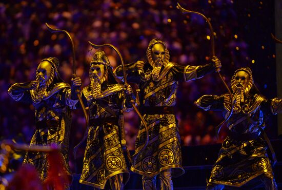 Церемония открытия XXVII Всемирной летней Универсиады 2013