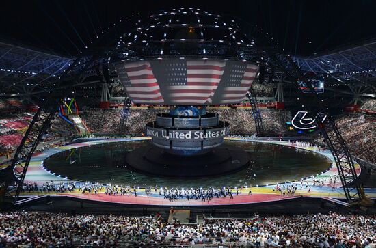 Церемония открытия XXVII Всемирной летней Универсиады 2013