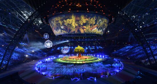 Церемония открытия XXVII Всемирной летней Универсиады 2013