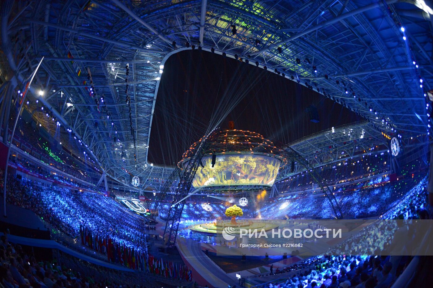 Церемония открытия XXVII Всемирной летней Универсиады 2013