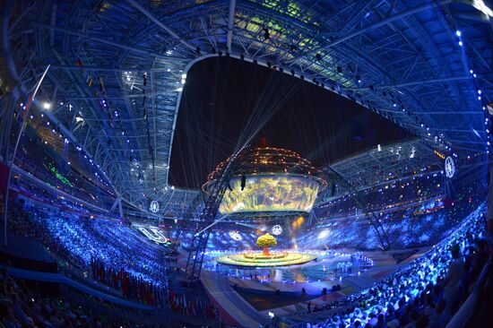 Церемония открытия XXVII Всемирной летней Универсиады 2013