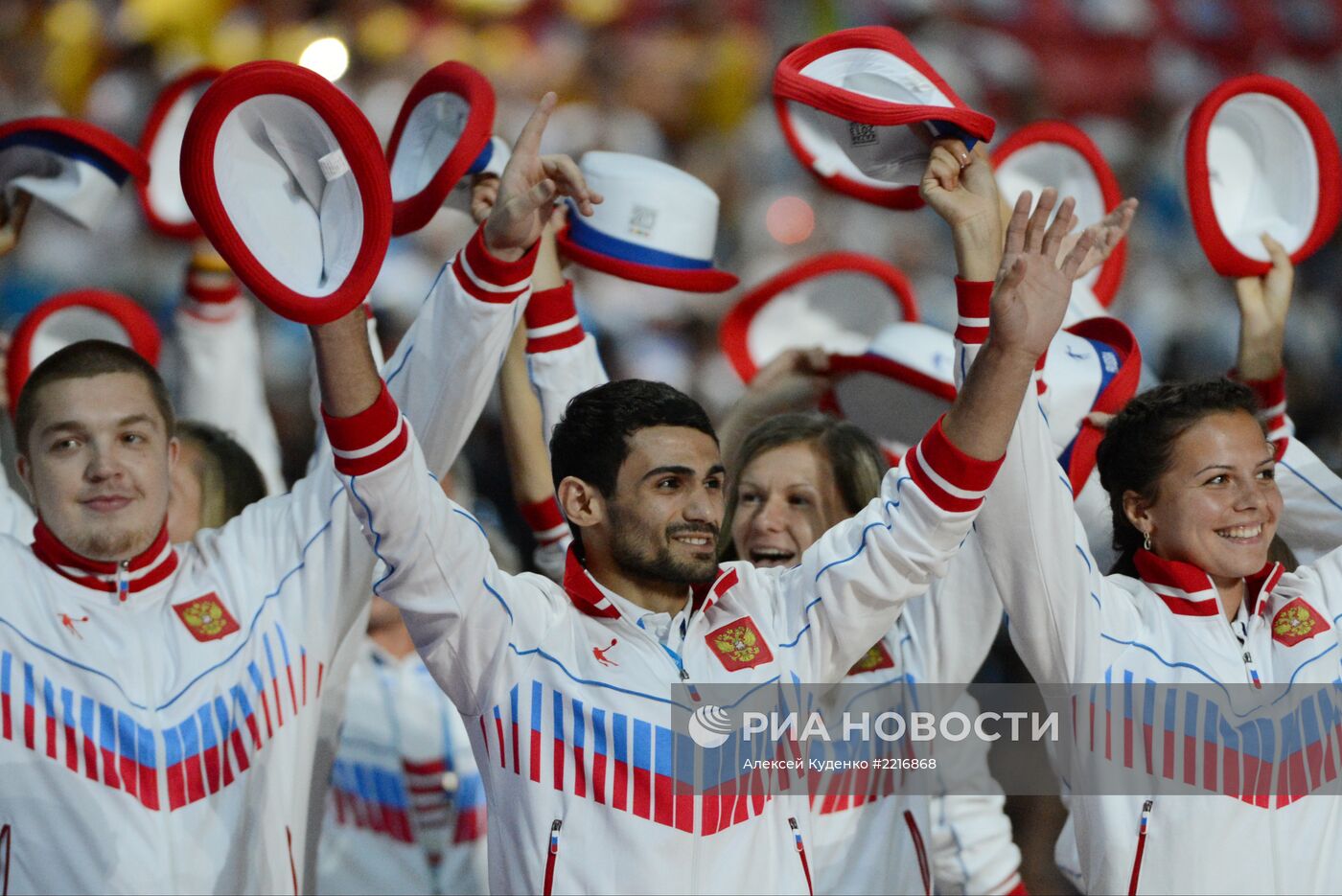 Церемония открытия XXVII Всемирной летней Универсиады 2013