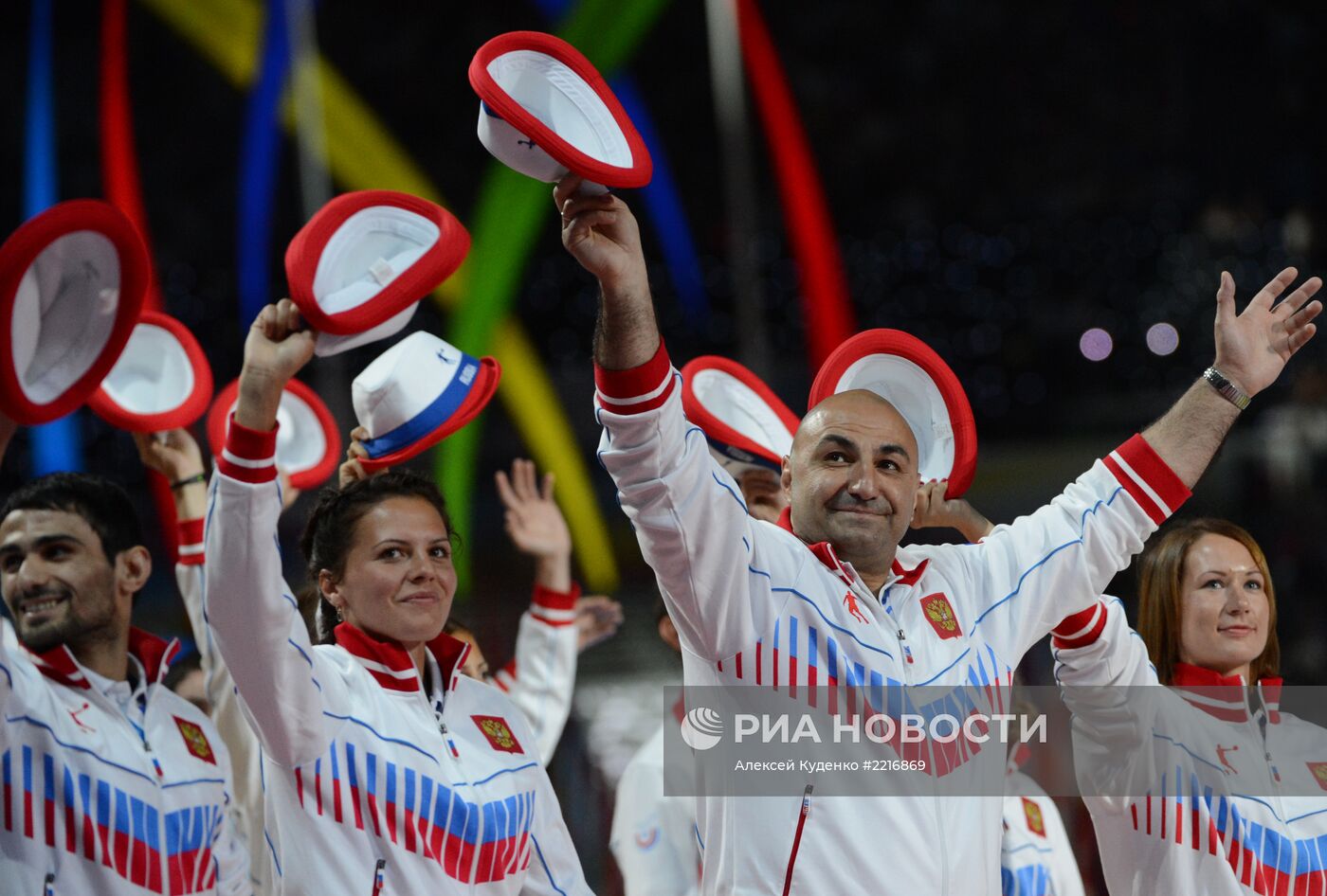 Церемония открытия XXVII Всемирной летней Универсиады 2013